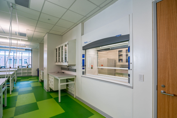 Chaney-Hale Hall Protector Fume Hoods and bench space