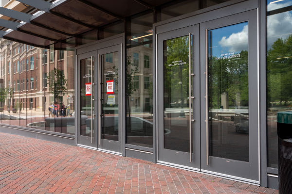 Chaney-Hale Hall Entrance Doors