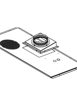 Glove Box Hard Duct Connector 800