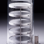 Heated Product Shelf Chamber-Tall_For lyophilizing bulk samples