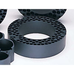 12mm OD Tube Size Teflon-Coated Aluminum Block