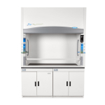 4' Protector Echo Filtered Benchtop Hood, Acid Sensor, side and back windows 230V