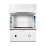 4' Protector Echo Filtered Benchtop Hood, Acid Sensor, side and back windows 230V